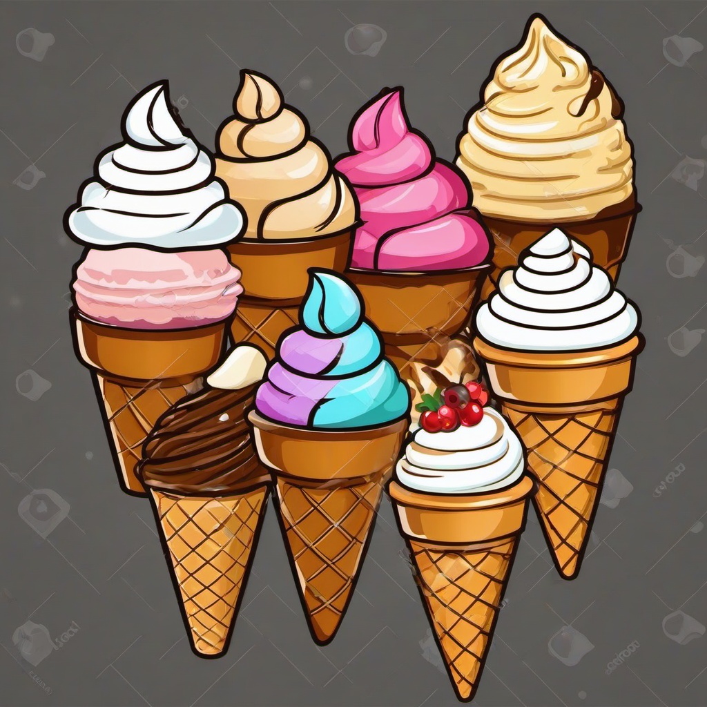 Snack clipart - ice cream cone  clipart