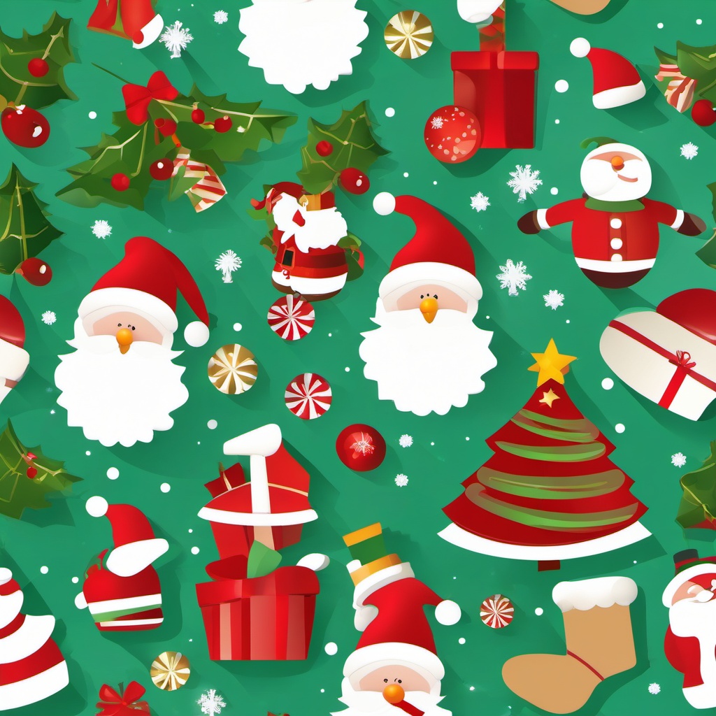 Clip art free Christmas images, A selection of free-to-use Christmas-themed visuals.  simple, 2d flat