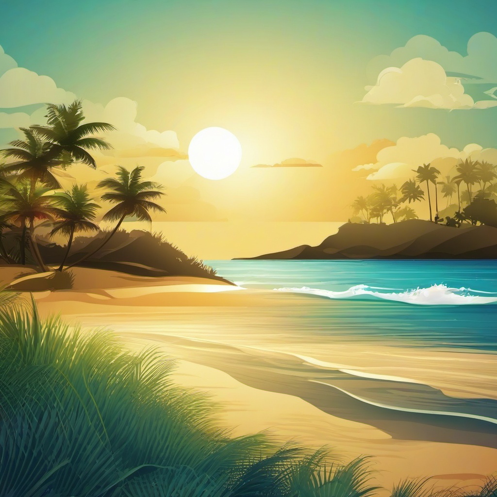 Beach Background Wallpaper - beach background clipart free  