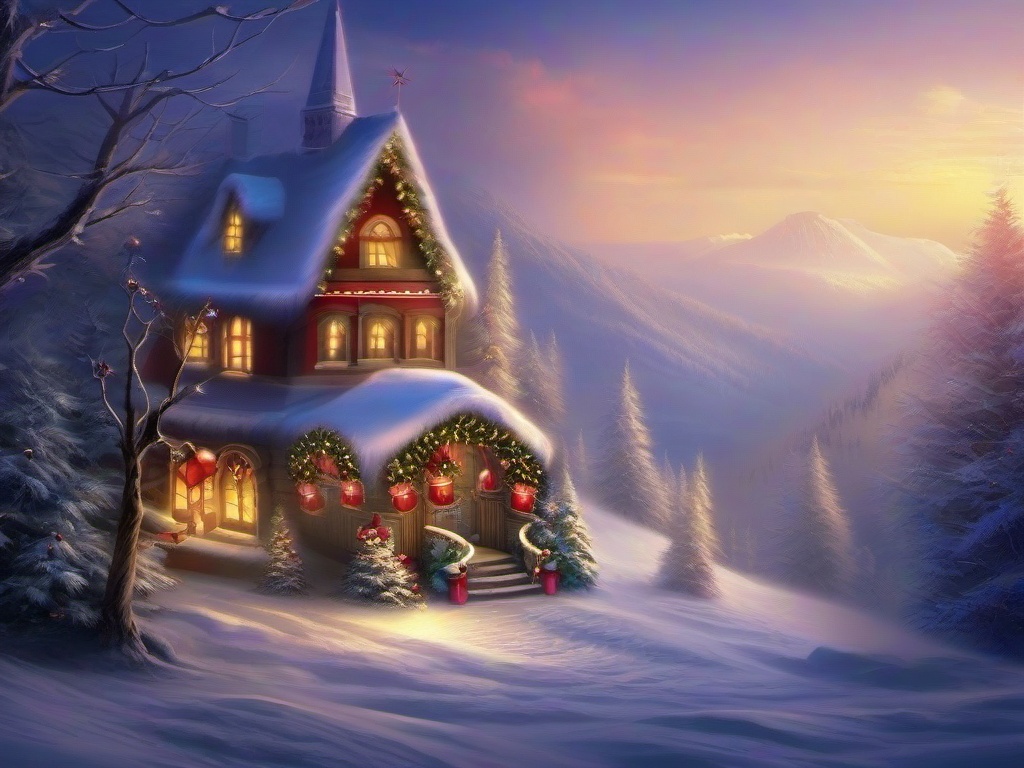 Fantasy Christmas Wallpaper  