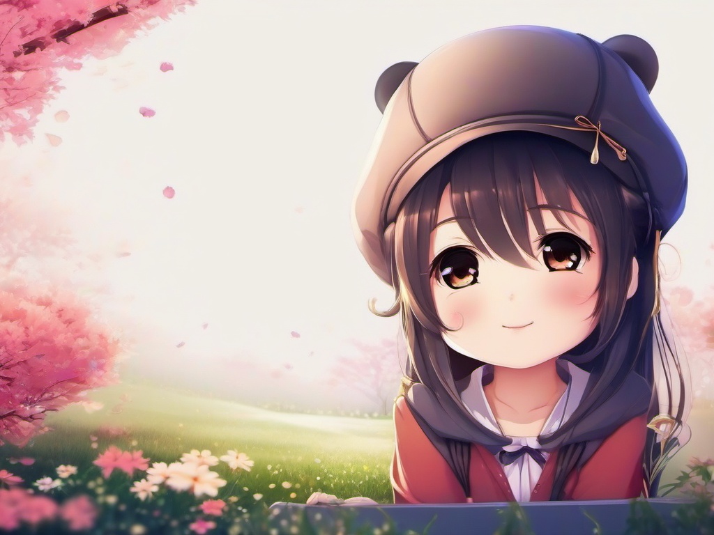 wallpaper cute anime  ,desktop background wallpaper