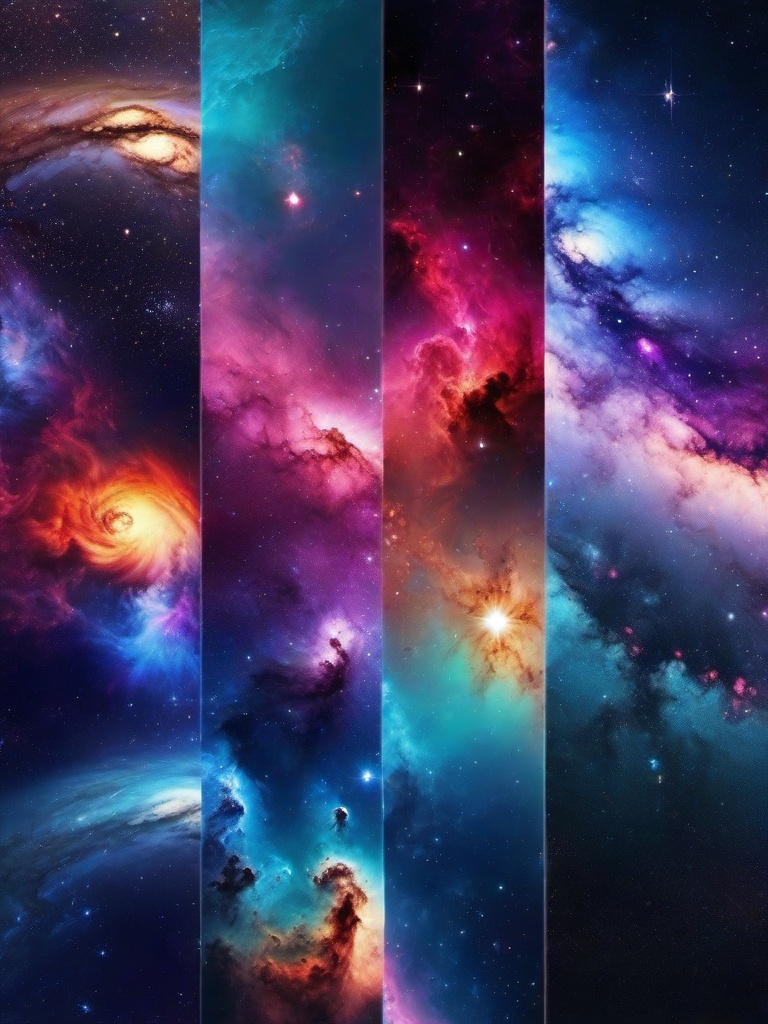 Galaxy Wallpaper - Stunning Galaxies and Nebulas wallpaper splash art, vibrant colors, intricate patterns