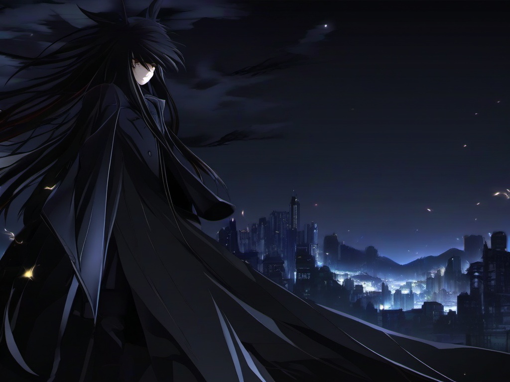 Anime Dark Wallpaper  ,desktop background wallpaper