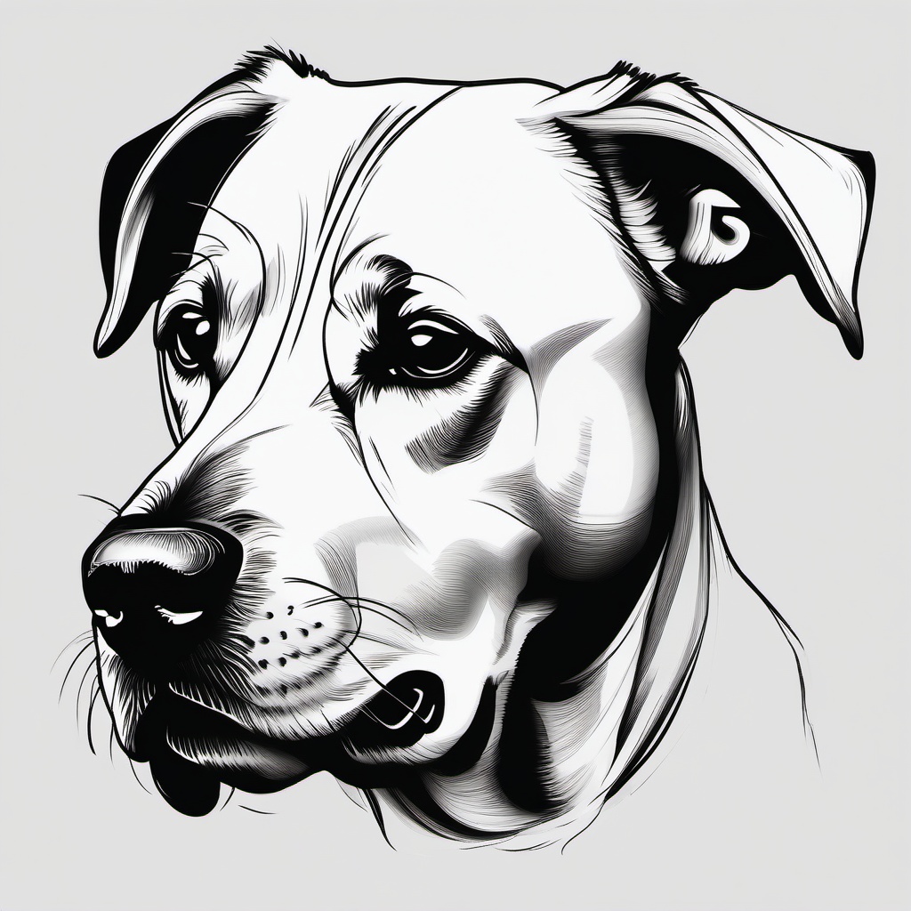 simple sketch of a dog  minimal rough sketch scribbles,doodles,black and white