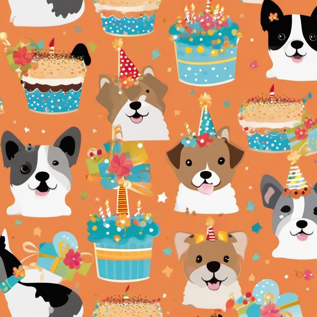 Birthday Background Wallpaper - dog birthday background  