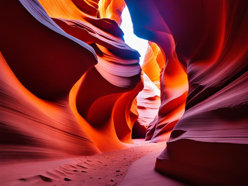 antelope canyon, usa - experiences a guided tour of this stunning, narrow sandstone slot canyon. 