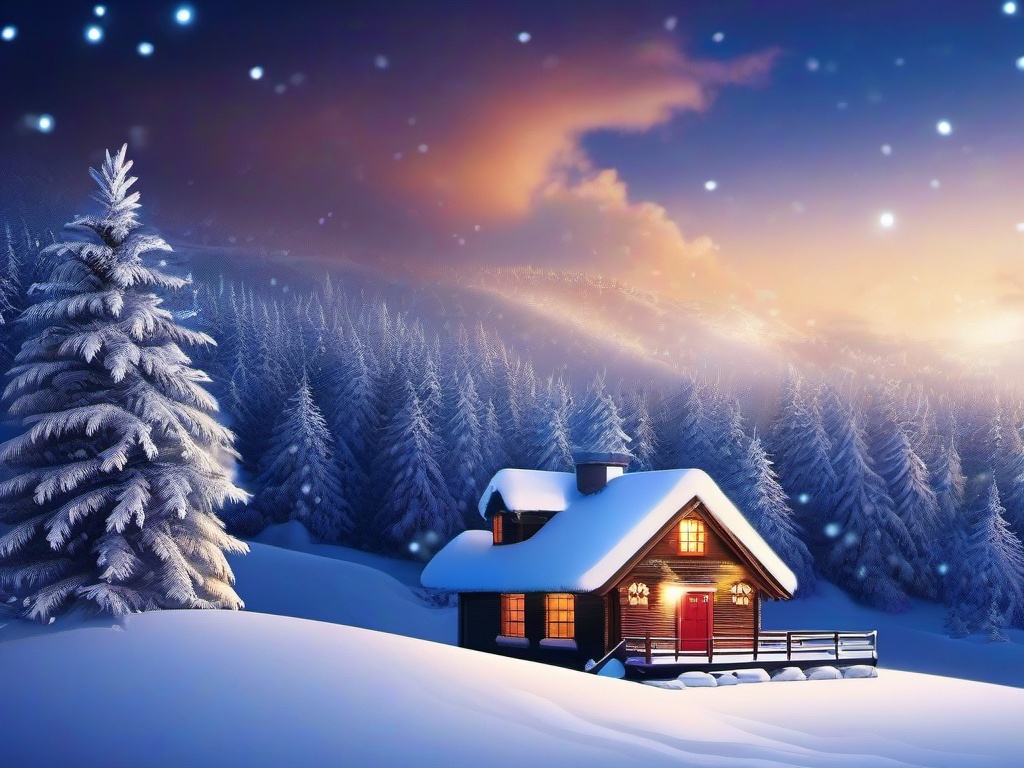 Christmas Snow Wallpaper  