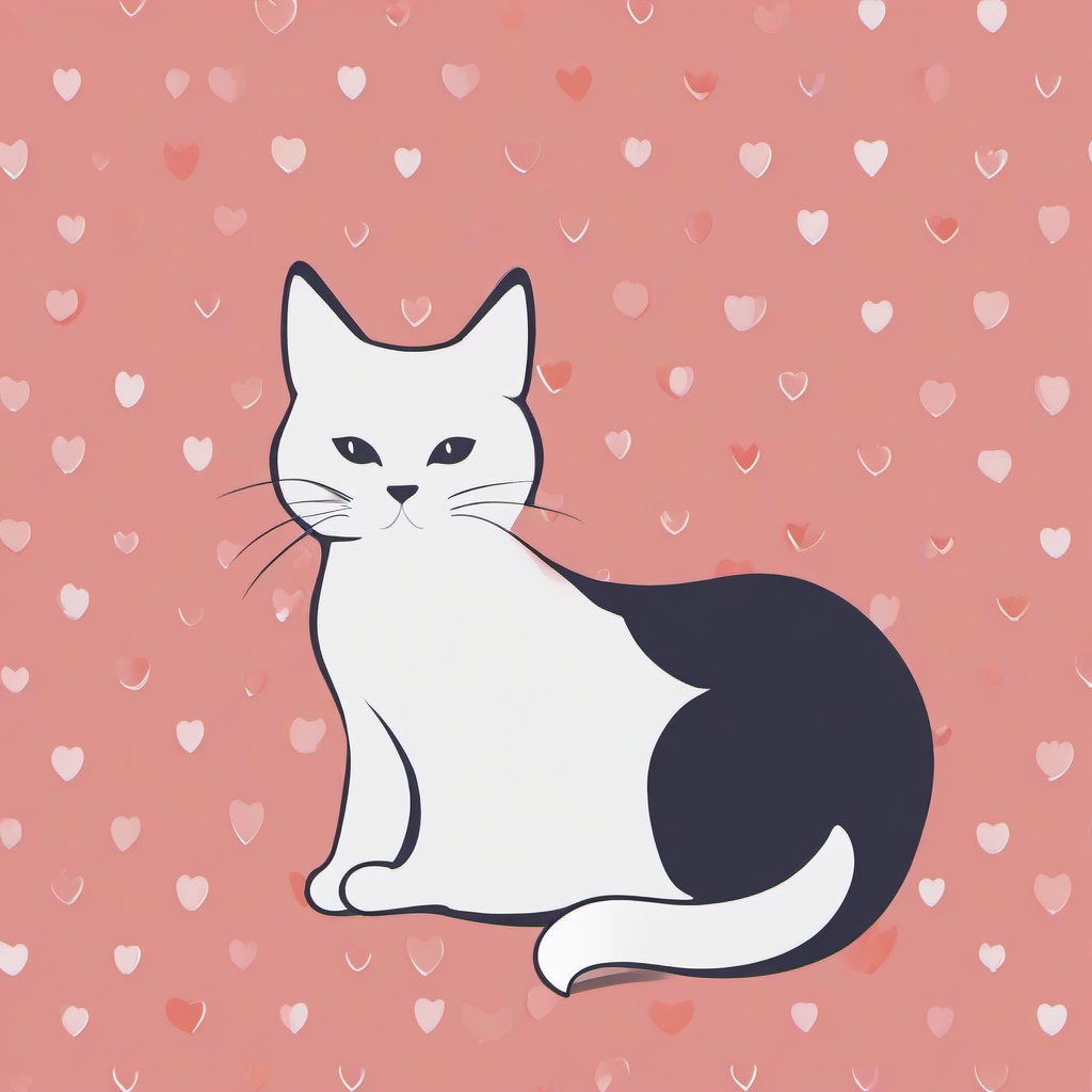 Cat Background Wallpaper - cat picture white background  