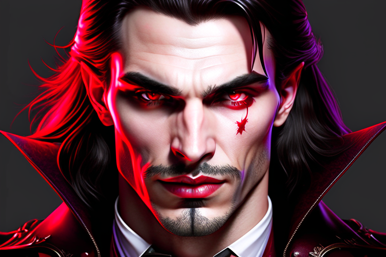 vampire clipart - count dracul, the iconic vampire lord. 