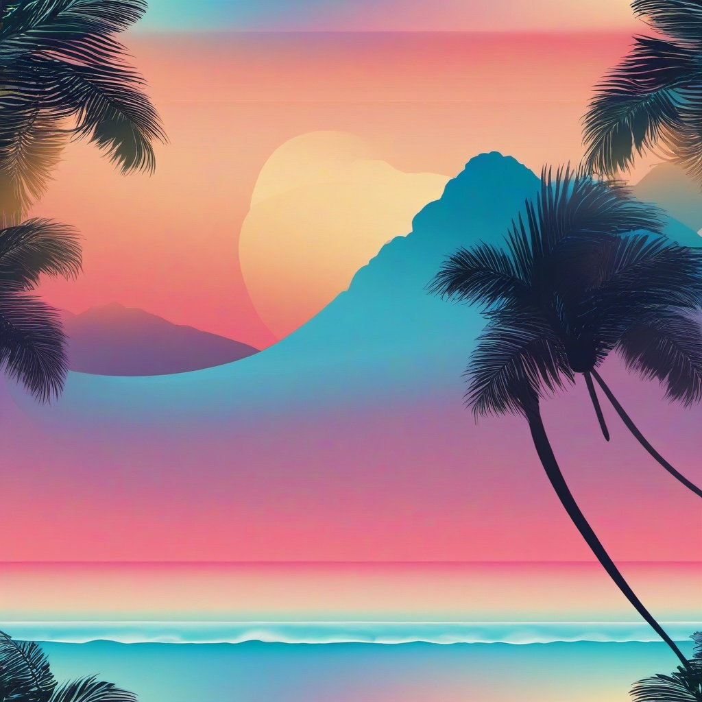 Beach Background Wallpaper - beach ombre background  