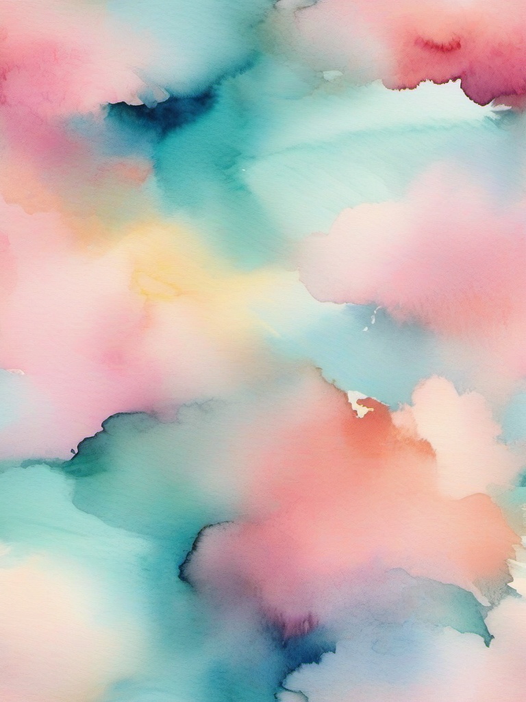 Pretty Backgrounds - Pastel Watercolor Painting wallpaper, abstract art style, patterns, intricate