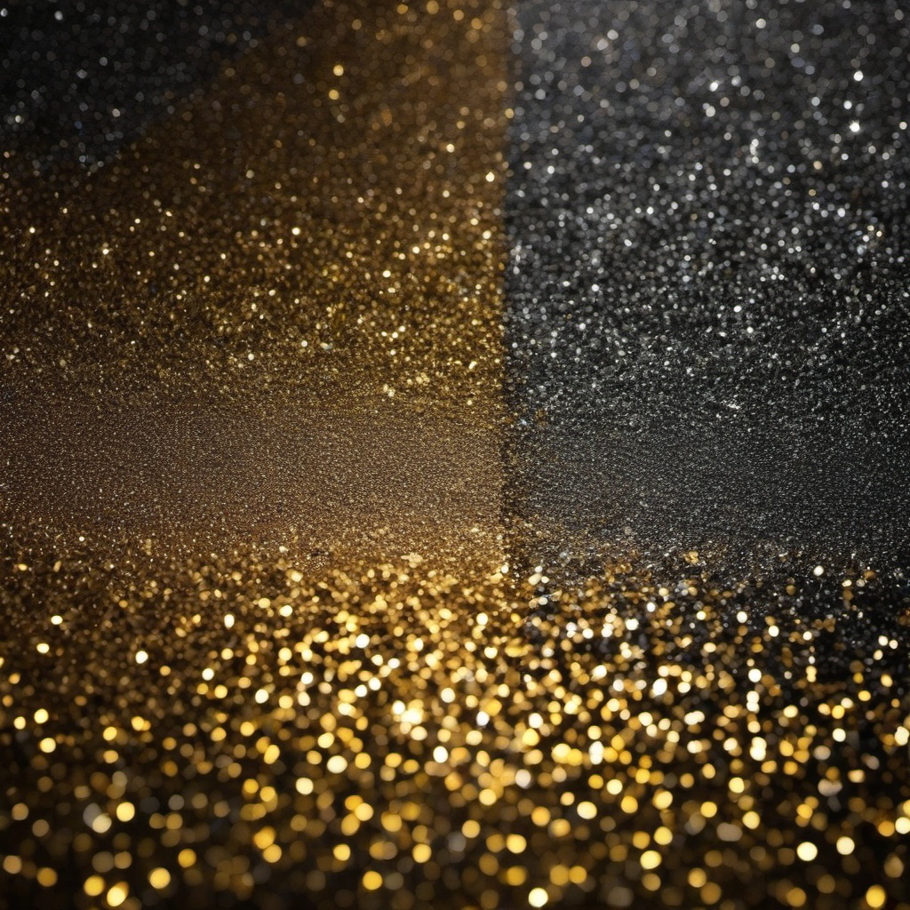 Glitter background - silver and gold glitter background  