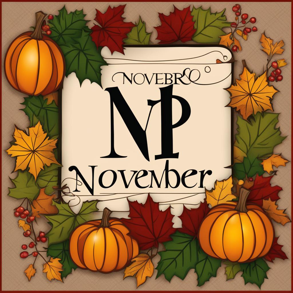 november clipart 