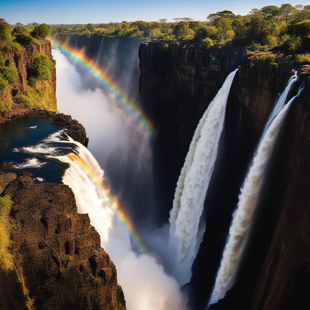 victoria falls - convey the awe-inspiring power and grandeur of the victoria falls in africa. 