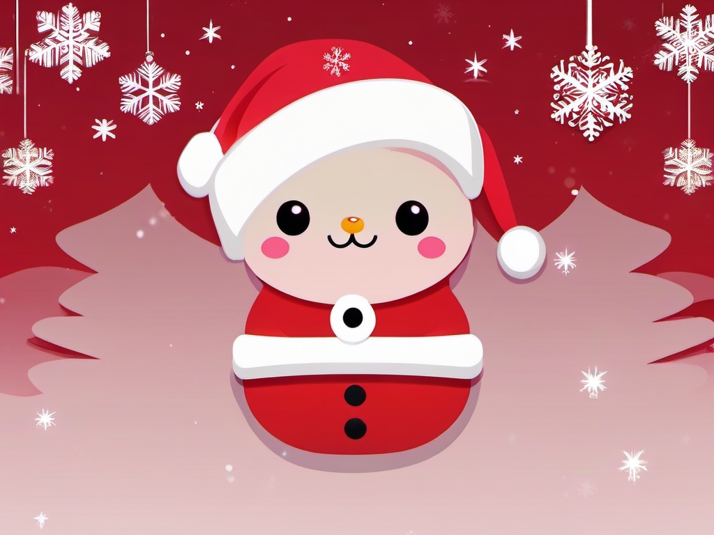 Christmas Wallpaper Kawaii  