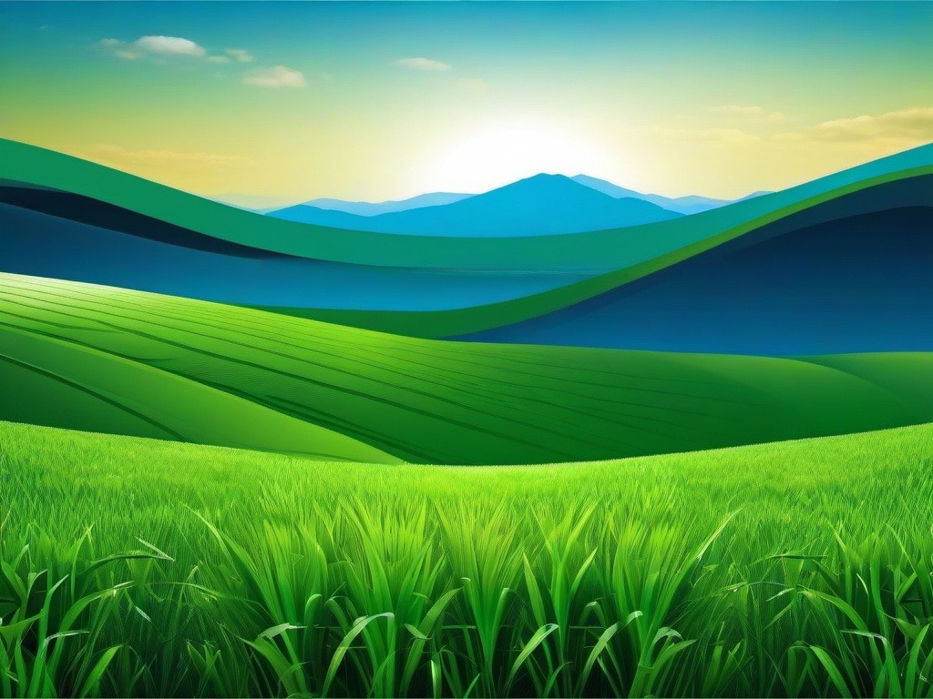 Grass Blue Sky Background  ,desktop background wallpaper