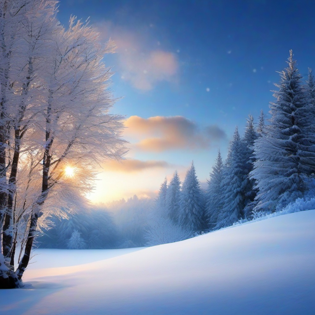 Winter background wallpaper - snowy background wallpaper  