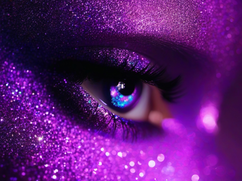 Purple Glitter Hd  