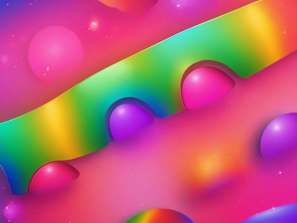 Rainbow Background Phone  