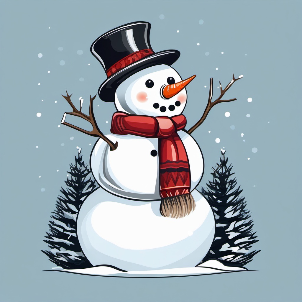 Snowman  clipart