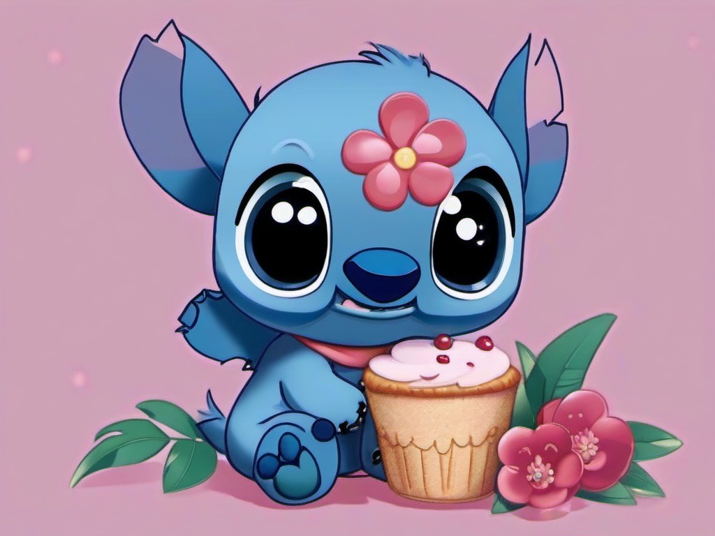 Cute Aesthetic Stitch Wallpaper - Stitch with a cute aesthetic  ,desktop background wallpaper