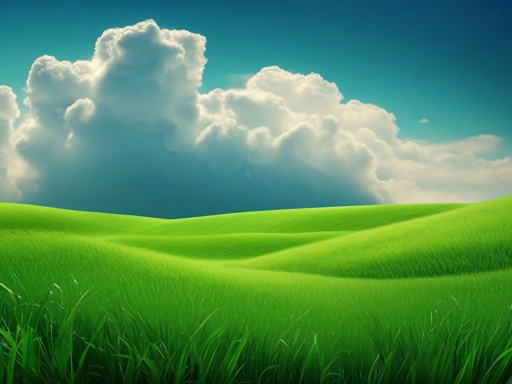 Cloud And Grass Background  ,desktop background wallpaper