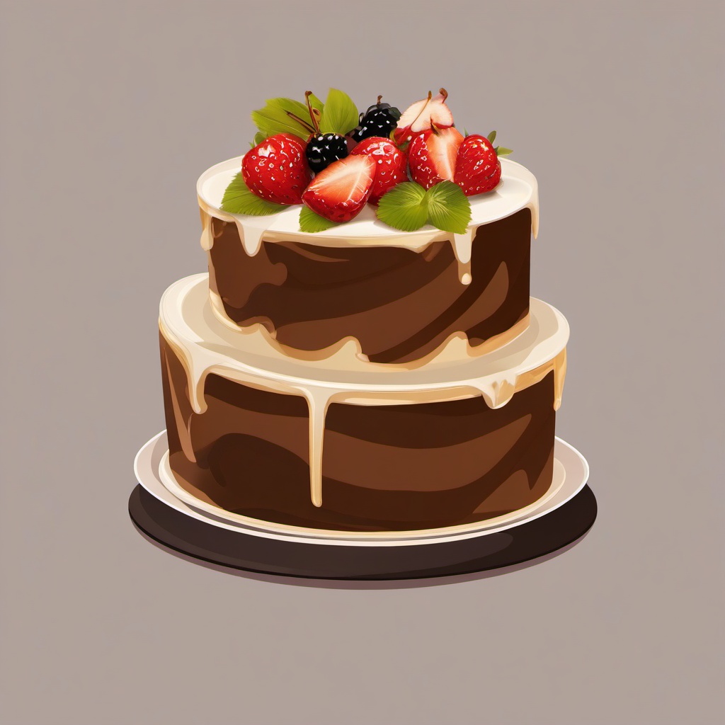 Cake clipart - cake in the shape of a favorite character  