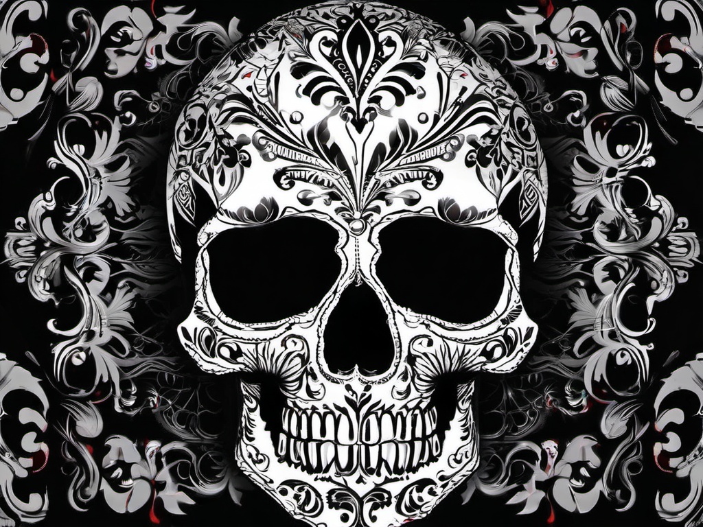 Dark Skull Wallpaper  ,desktop background wallpaper