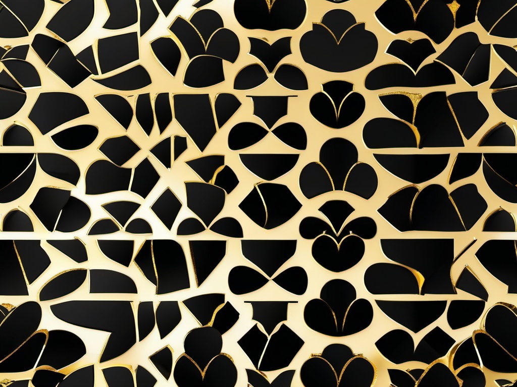 Black With Gold Glitter Background - Bold black with elegant gold glitter.  background wallpaper