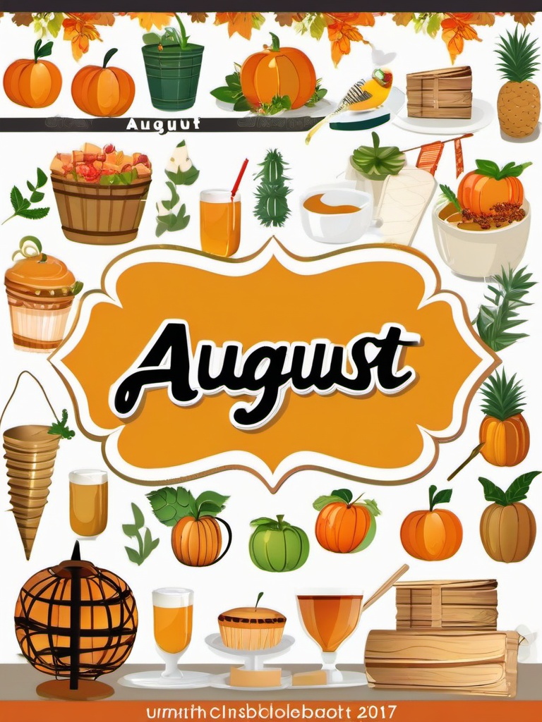 August  clipart