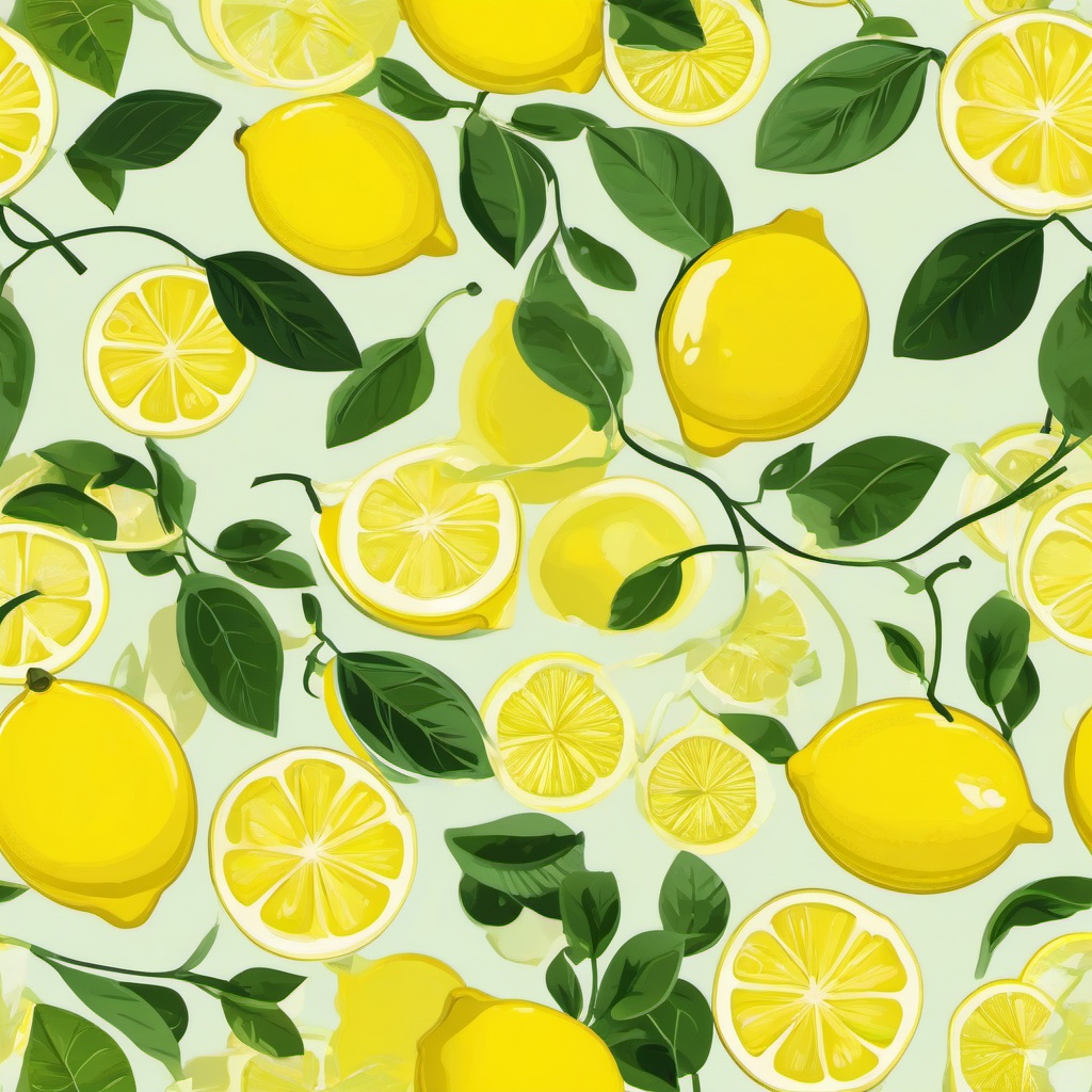 Lemon clipart - lemon with a curly straw in it  color,minimalist,vector clipart