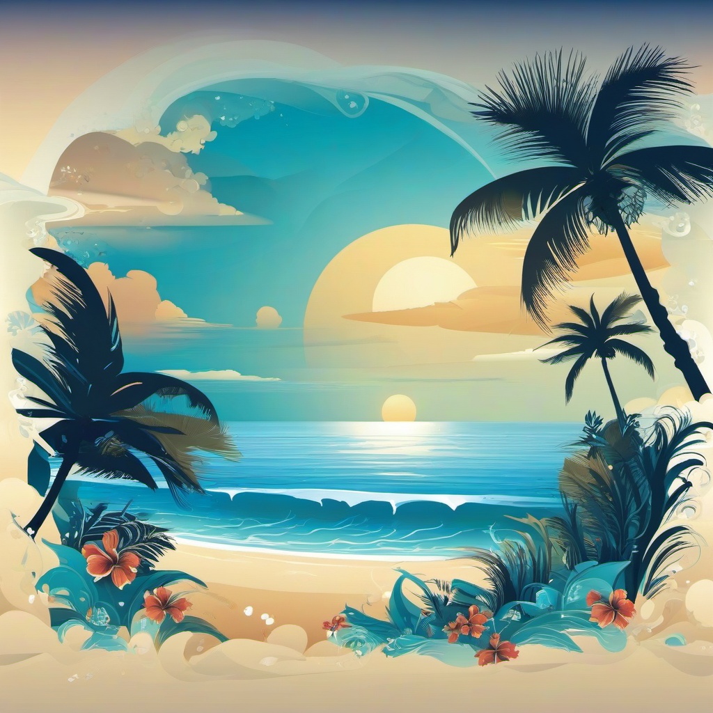Ocean Background Wallpaper - ocean and beach background  