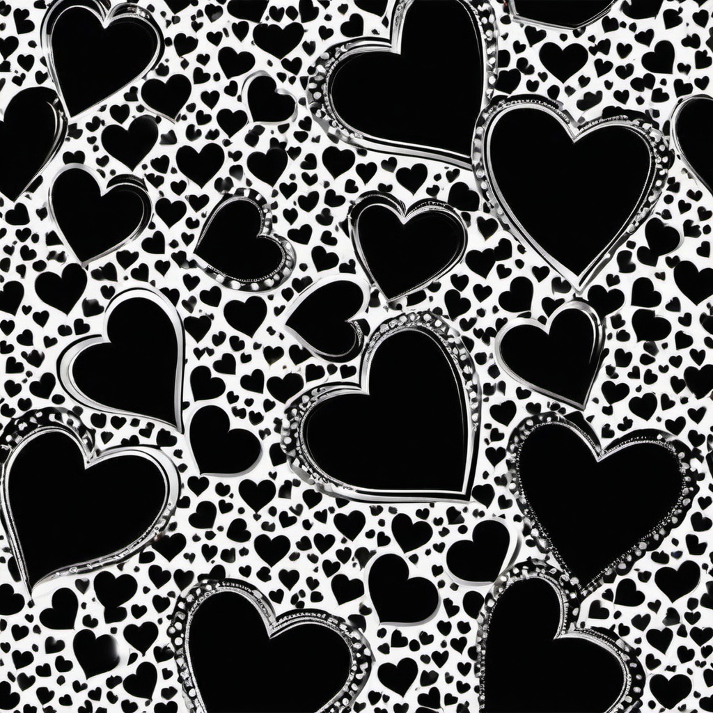 Heart Background Wallpaper - black background wallpaper with heart  