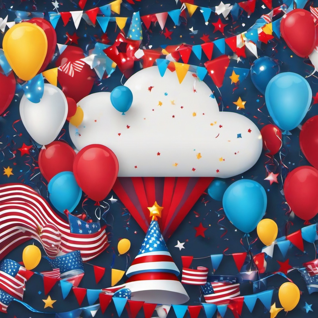 Party Background Wallpaper - happy 4th birthday background  