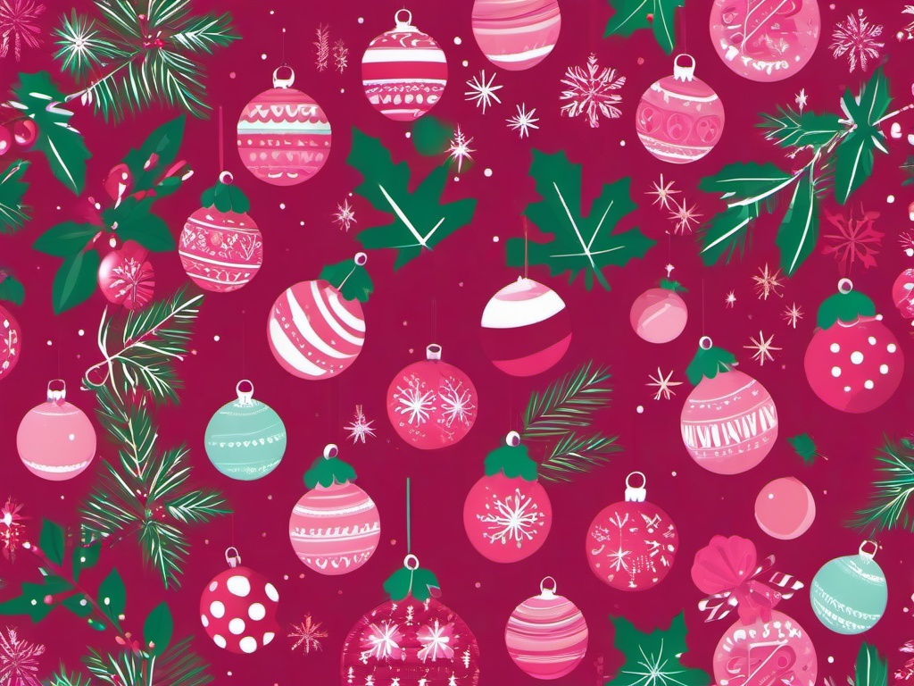 Christmas Wallpaper Girly  