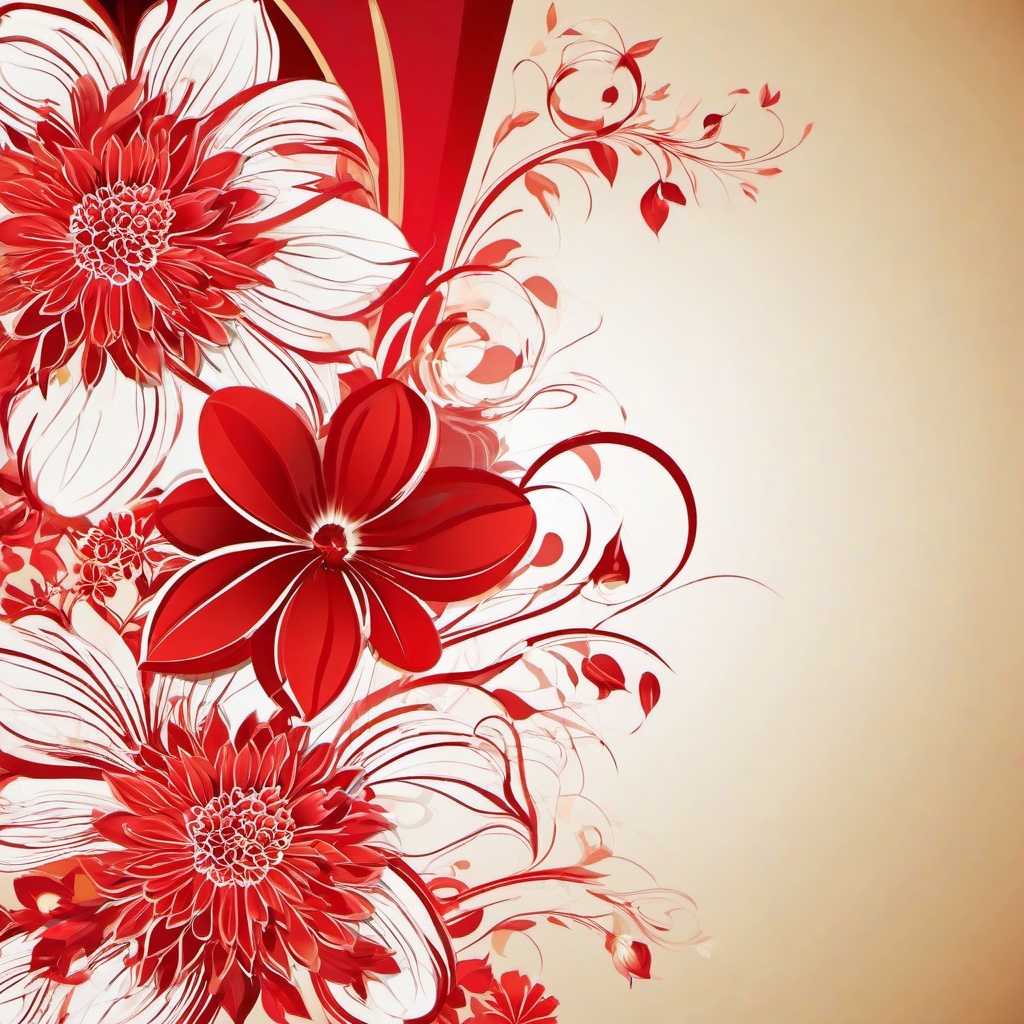 Flower Background Wallpaper - flower red background  