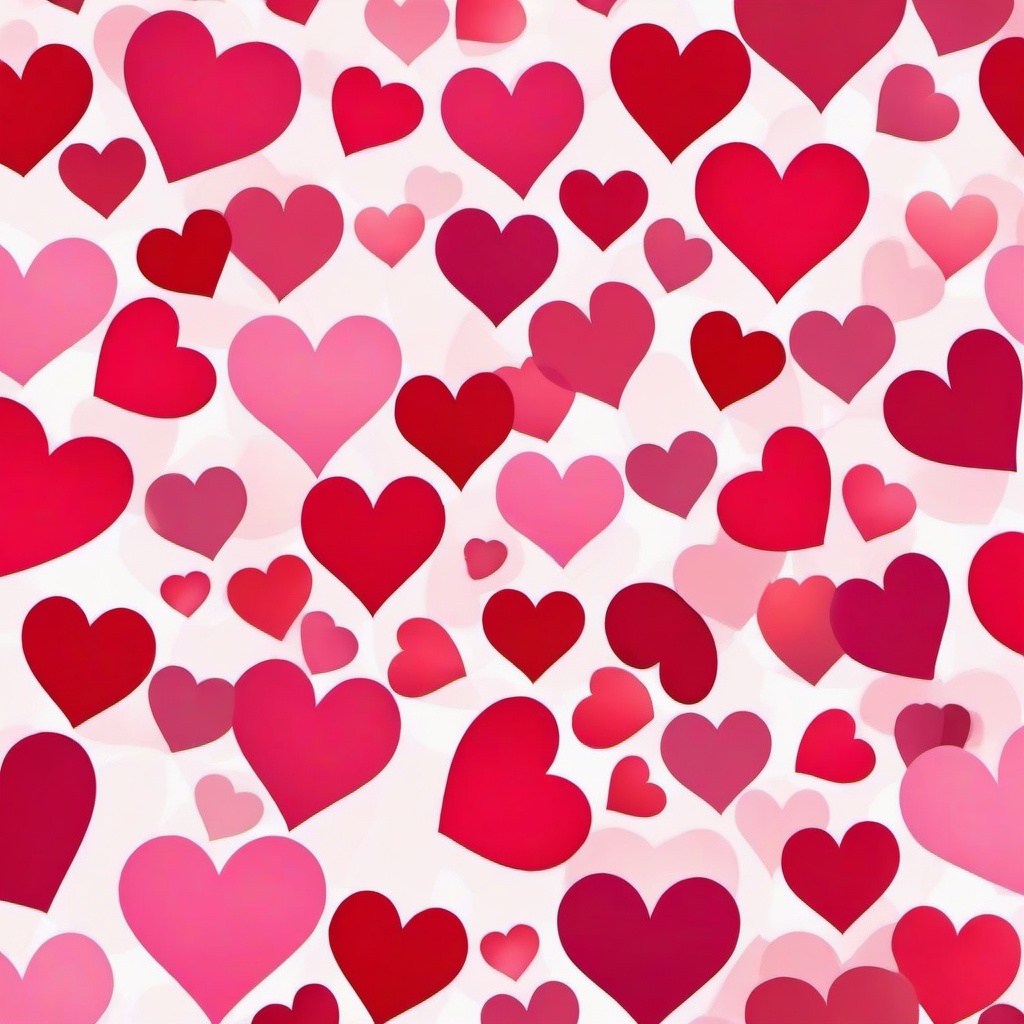 Heart Background Wallpaper - red pink hearts wallpaper  