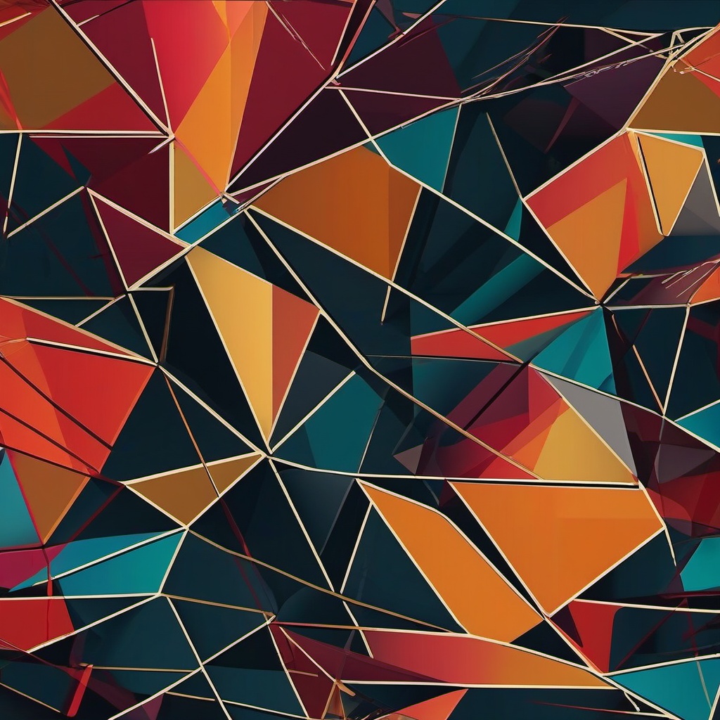 Geometric Background - geometric line background  