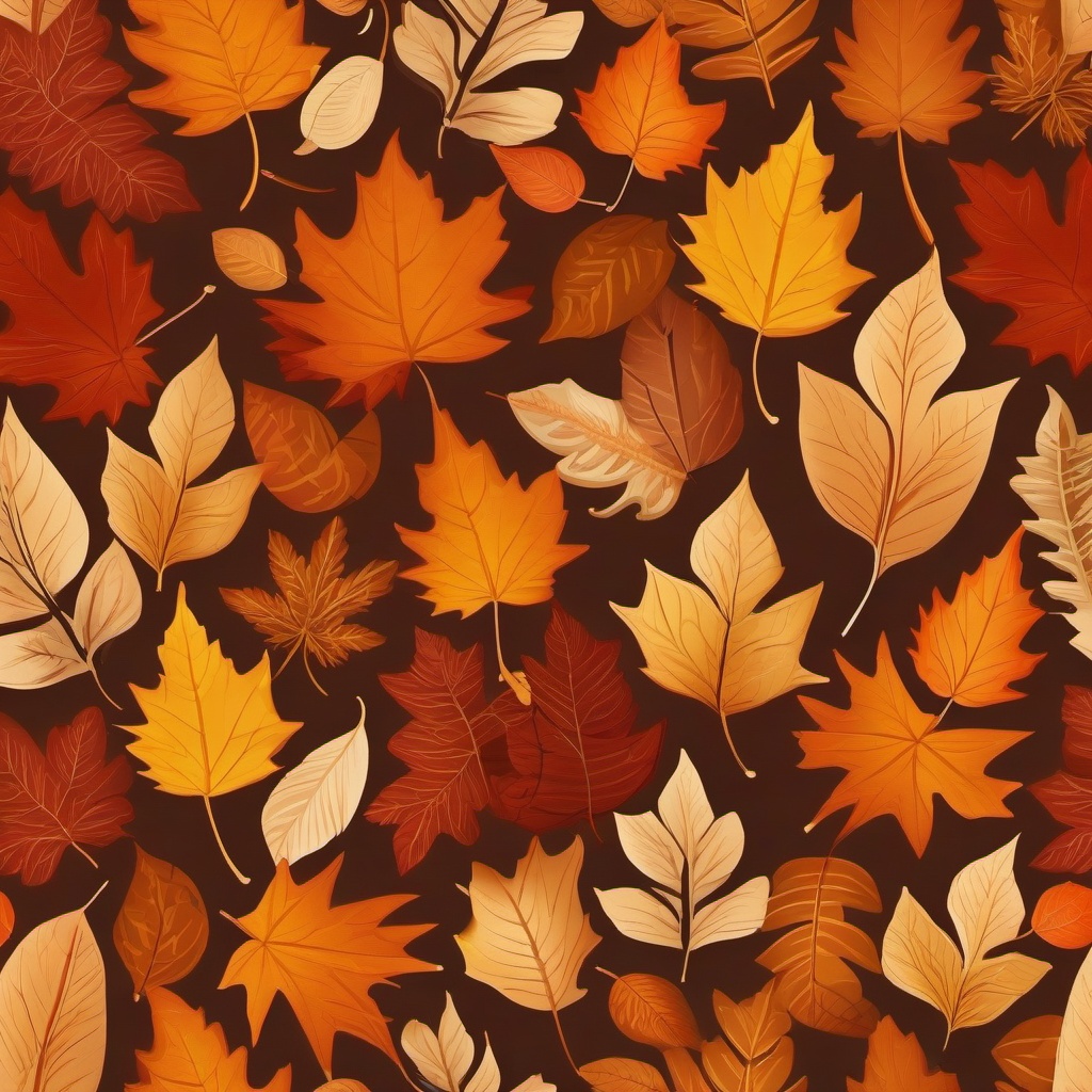 Fall Season Backgrounds Creating a Cozy Autumn Vibe with Falling Leaves and Warm Colors intricate details, patterns, wallpaper photo