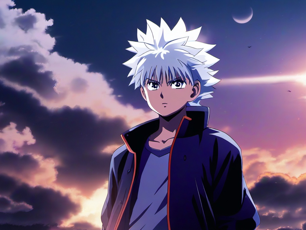 Wallpaper Killua Dark  ,desktop background wallpaper