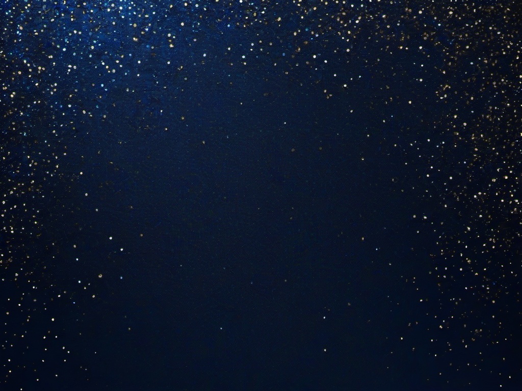 Dark Blue Glitter Background  