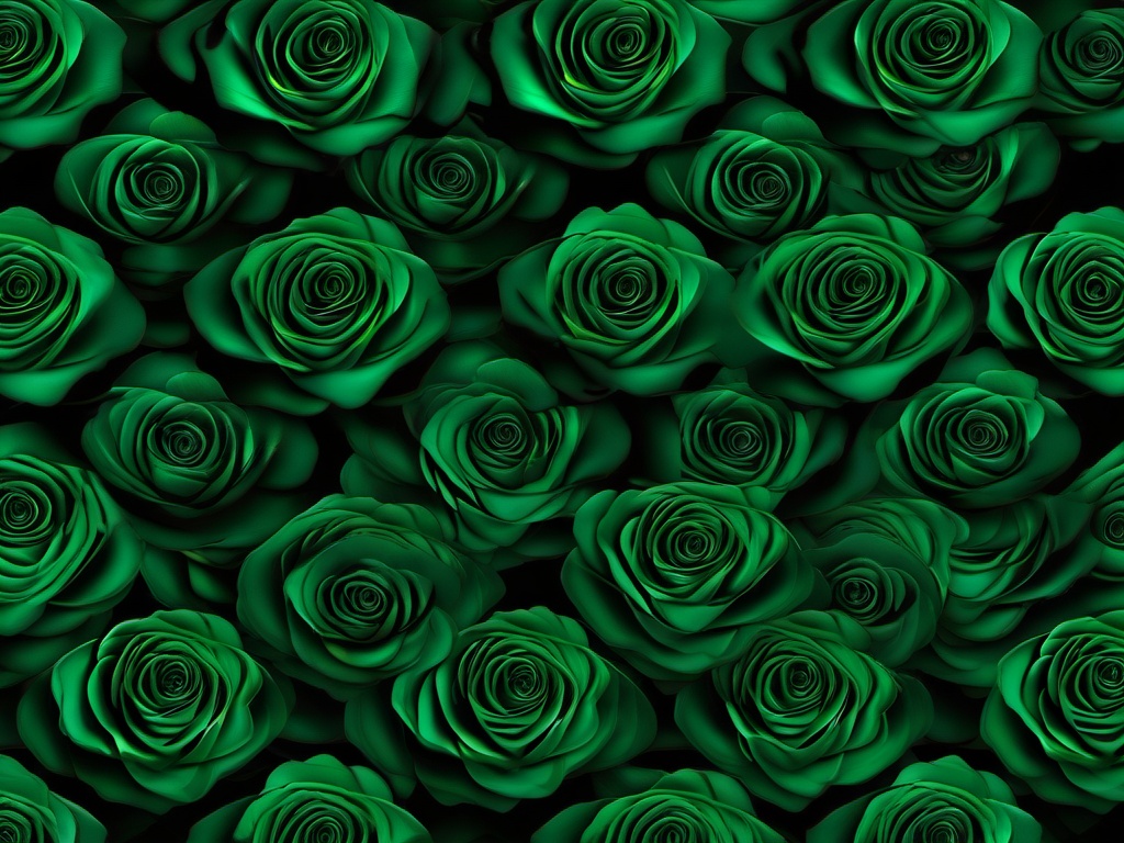 Dark Green Rose Wallpaper  ,desktop background wallpaper