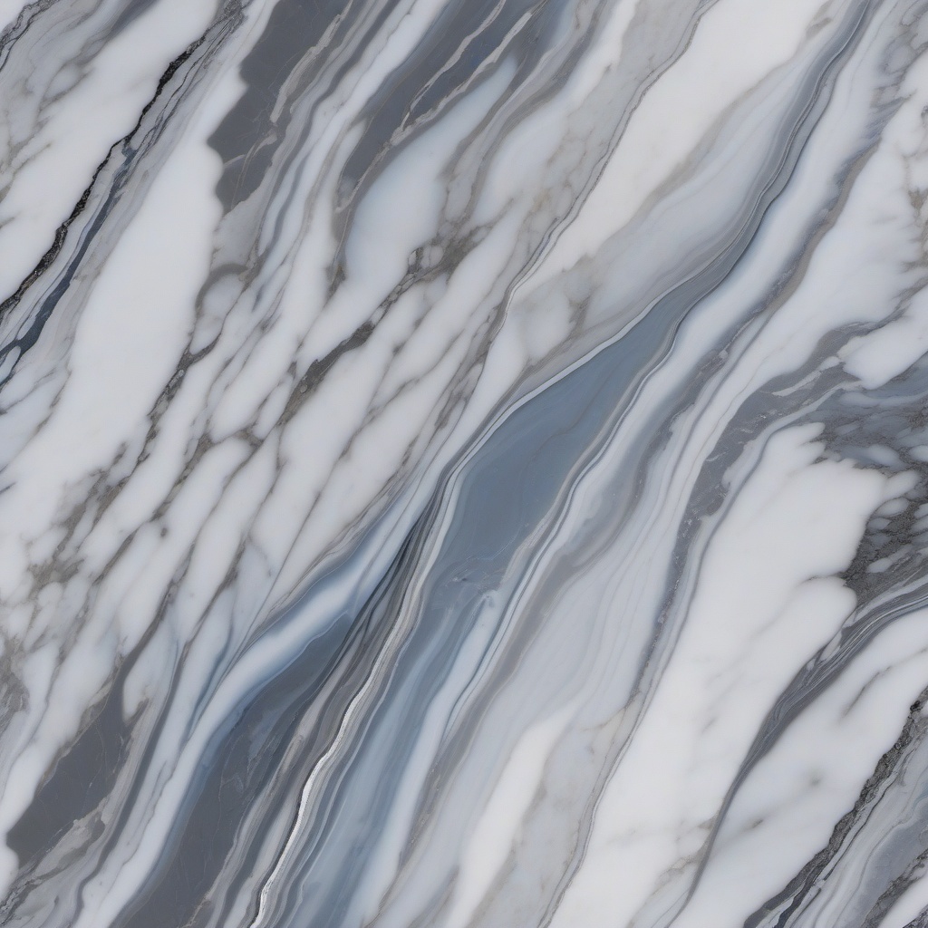 Marble with a cool gray background and elegant blue veining top view, product photoshoot realistic background, hyper detail, high resolution