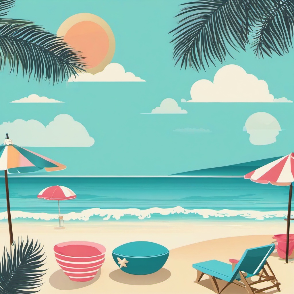 Beach Background Wallpaper - preppy background beach  