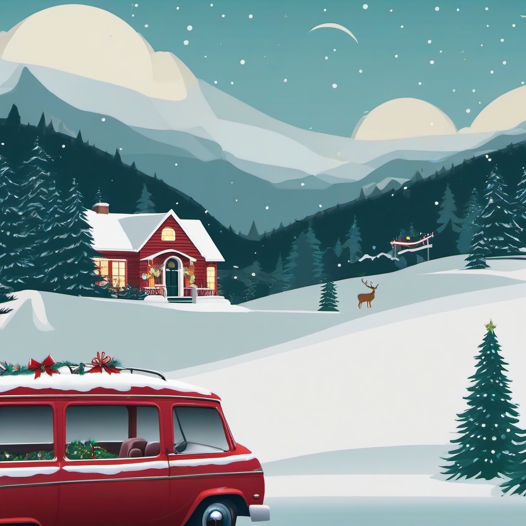 Christmas Background Wallpaper - christmas vacation zoom background  