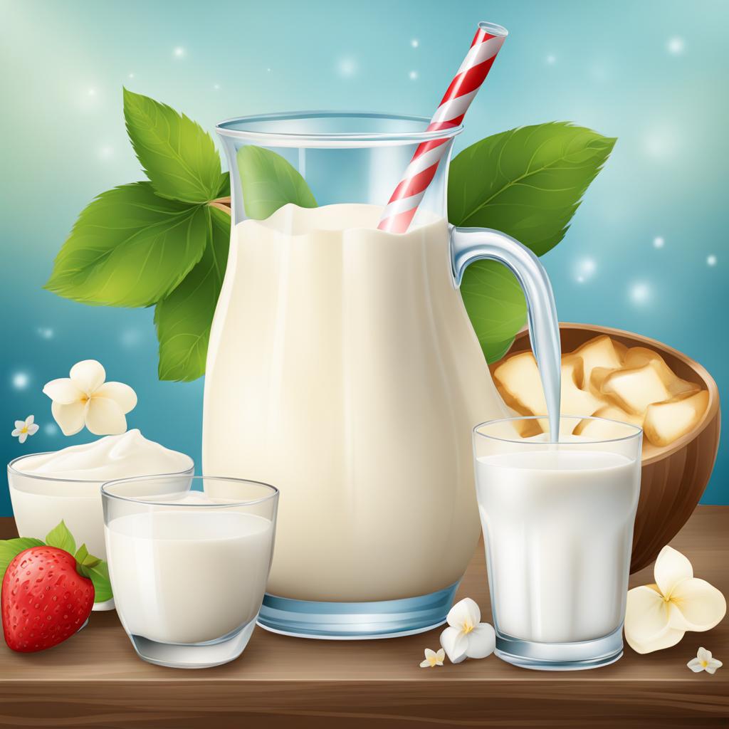 milk clipart - a glass of milk, creamy and wholesome, a refreshment for all ages 