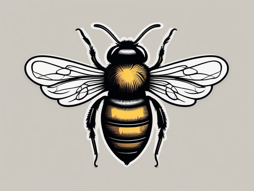 tiny bumble bee tattoo  vector tattoo design