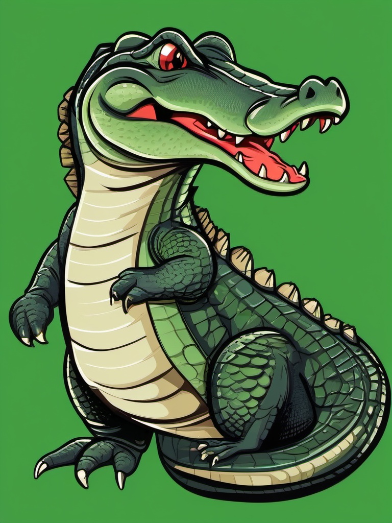 Alligator  clipart