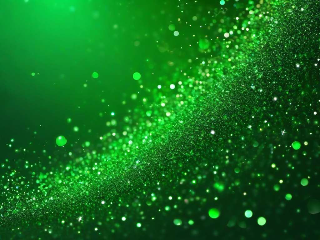 Green Glitter Background Hd  