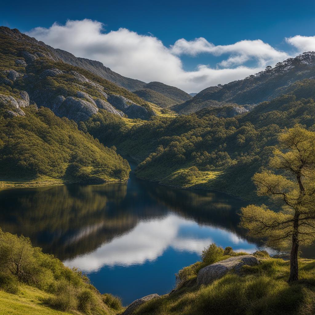 untouched peneda-gerês - capture the untouched beauty of peneda-gerês national park in northern portugal and spain, featuring pristine lakes and meadows. 